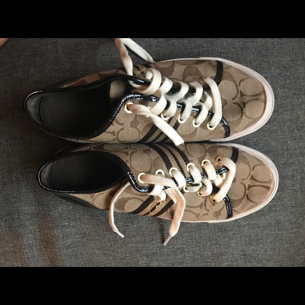 Coach tennis shoes